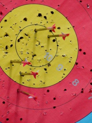  经过一整天的目标练习 